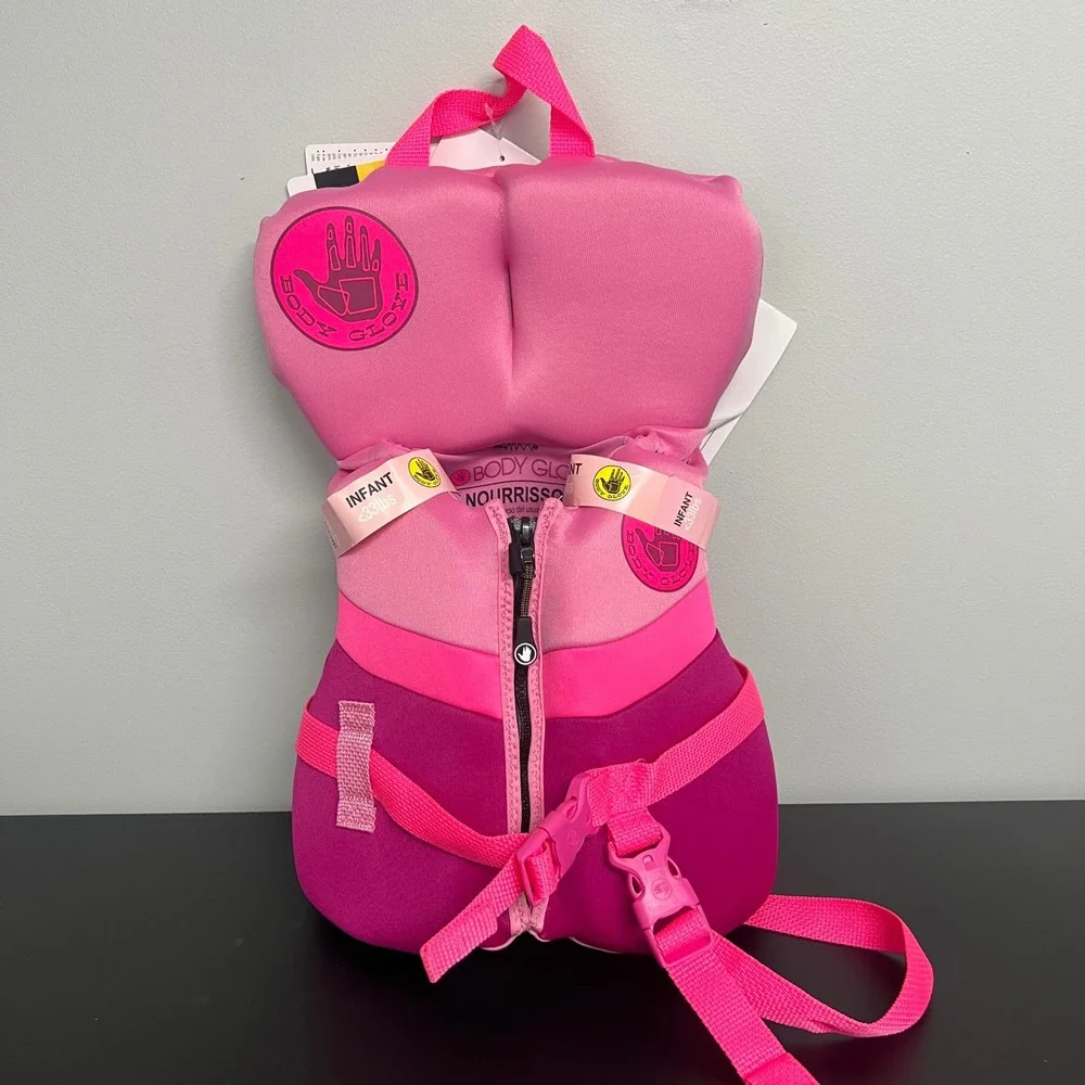 Body Glove Infant Girl EVOprene PFD Pink Life Jacket Under 33lbs BGB26063I NEW